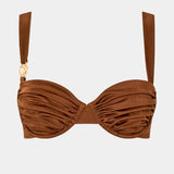 Rose Balconette Top Rum